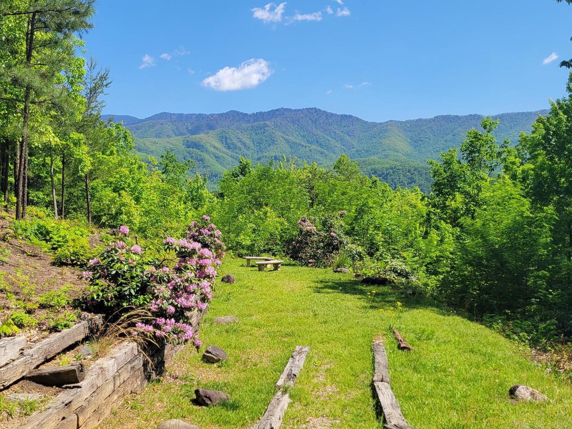 Real Log Cabin With Amazing Views, Hot Tub, Sauna, Games Gatlinburg Ngoại thất bức ảnh